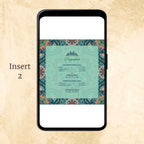 KL2062 Digital Wedding PDF Ecard - Kalash Cards