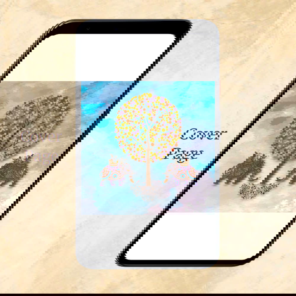 KL2065 Digital Wedding PDF Ecard - Kalash Cards