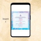 KL2065 Digital Wedding PDF Ecard - Kalash Cards