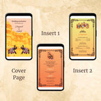 KL2066 Digital Wedding PDF Ecard - Kalash Cards