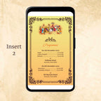 KL2066 Digital Wedding PDF Ecard - Kalash Cards
