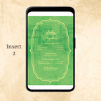 KL2068 Digital Wedding PDF Ecard - Kalash Cards