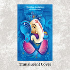 KL2068 Translucent Cover Luxury Wedding Card - Kalash Cards