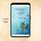 KL2070 Digital Wedding PDF Ecard - Kalash Cards