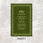 KL2072 Translucent Cover Luxury Wedding Card - Kalash Cards