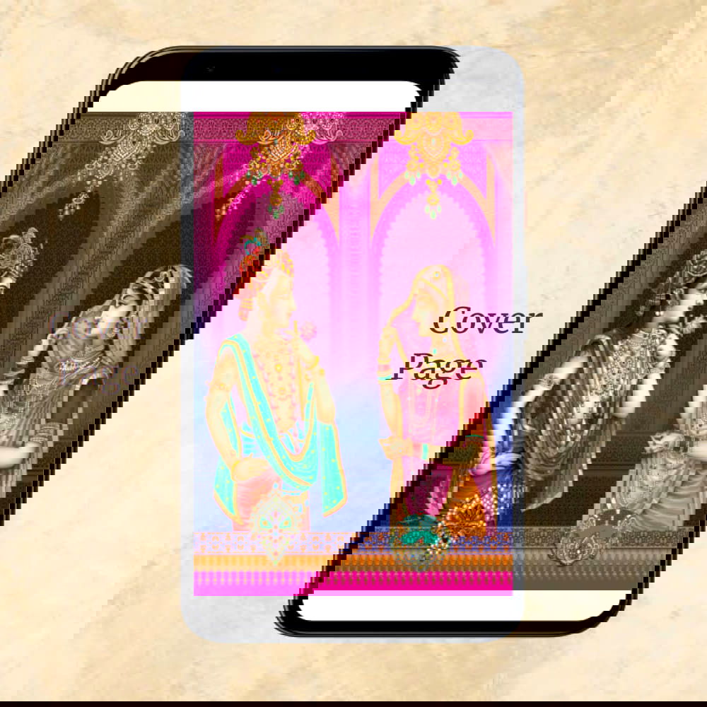 KL2075 Digital Wedding PDF Ecard - Kalash Cards