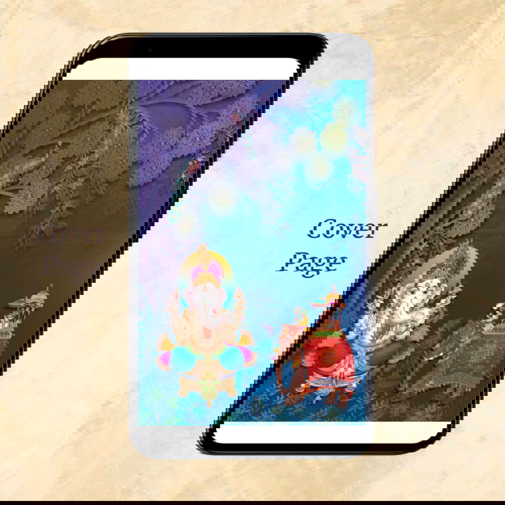 KL2076 Digital Wedding PDF Ecard - Kalash Cards