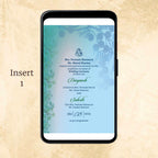 KL2076 Digital Wedding PDF Ecard - Kalash Cards