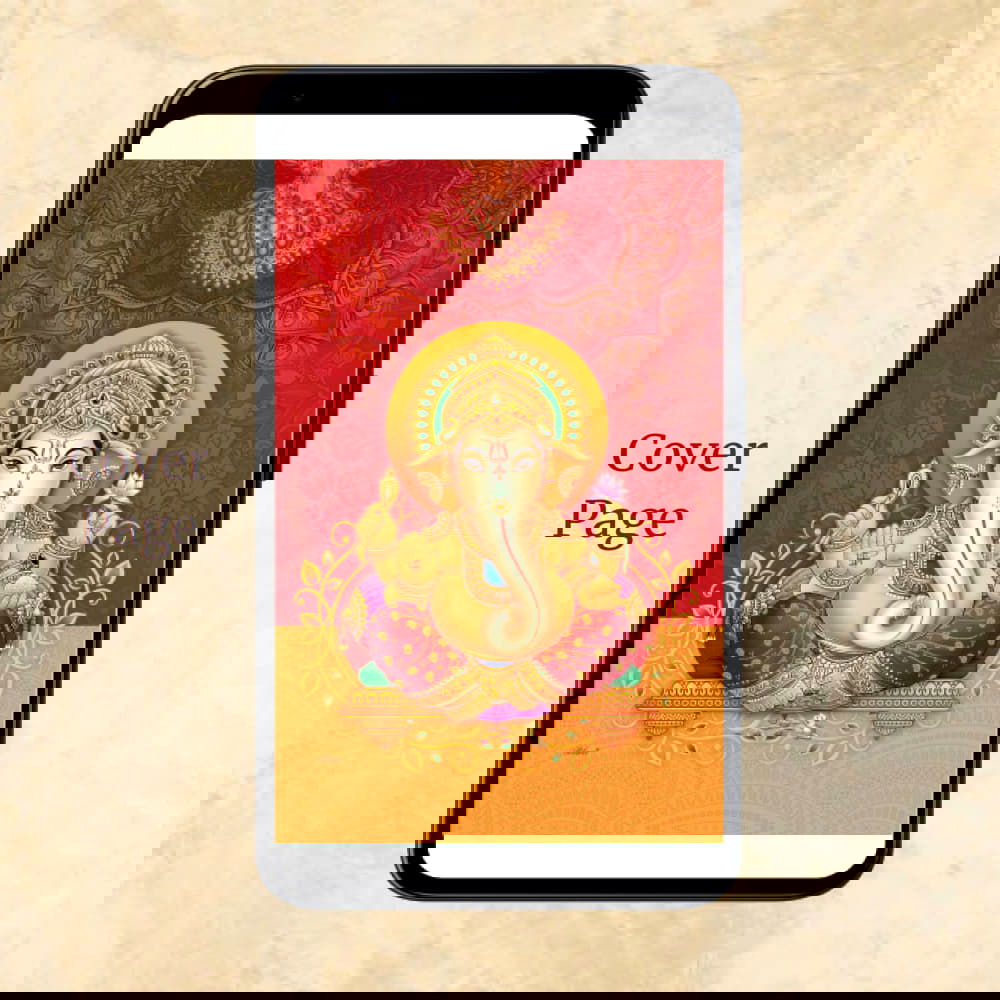 KL2077 Digital Wedding PDF Ecard - Kalash Cards