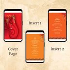 KL2078 Digital Wedding PDF Ecard - Kalash Cards