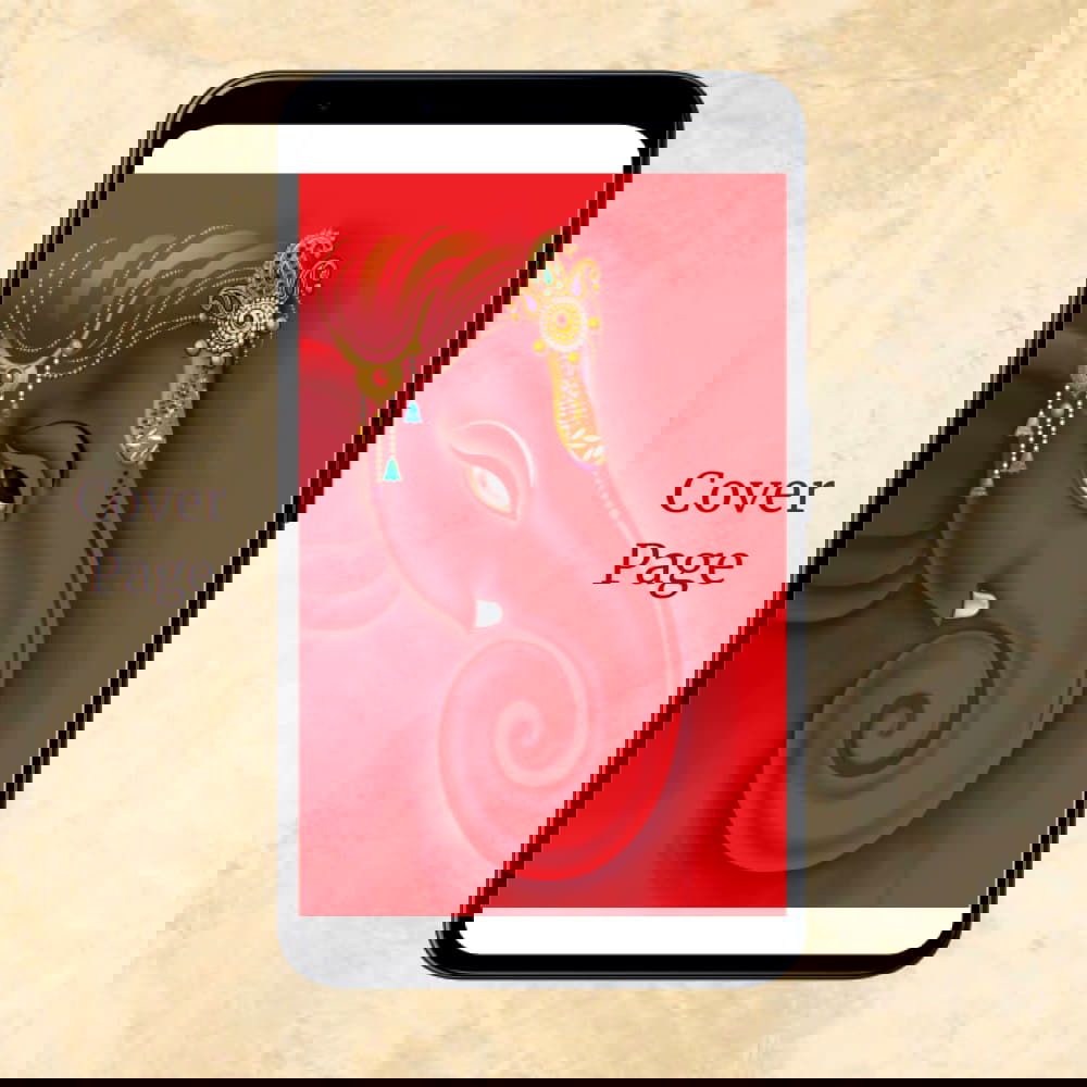 KL2078 Digital Wedding PDF Ecard - Kalash Cards