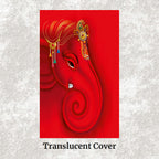 KL2078 Translucent Cover Luxury Wedding Card - Kalash Cards
