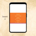 KL2080 Digital Wedding PDF Ecard - Kalash Cards