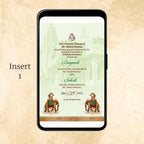 KL2081 Digital Wedding PDF Ecard - Kalash Cards