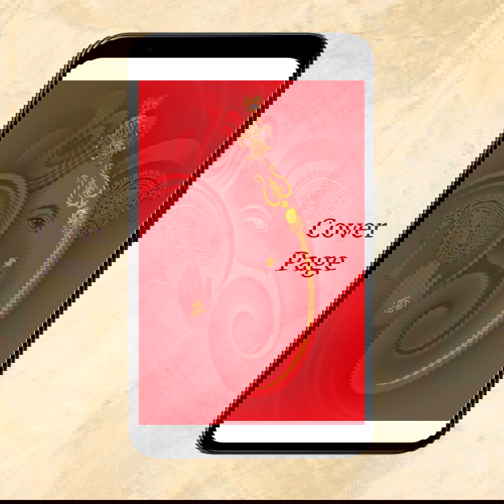 KL2082 Digital Wedding PDF Ecard - Kalash Cards