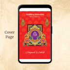 KL2086 Digital Wedding PDF Ecard - Kalash Cards