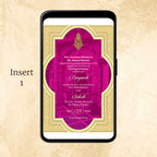 KL2086 Digital Wedding PDF Ecard - Kalash Cards