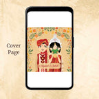 KL2088 Digital Wedding PDF Ecard - Kalash Cards