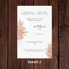 KL2090 Translucent Cover Luxury Wedding Card - Kalash Cards