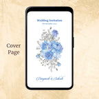 KL2091 Digital Wedding PDF Ecard - Kalash Cards