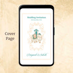 KL2092 Digital Wedding PDF Ecard - Kalash Cards