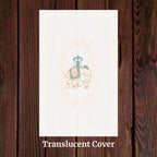 KL2092 Translucent Cover Luxury Wedding Card - Kalash Cards
