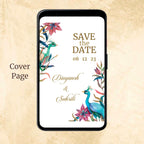 KL2097 Digital Wedding PDF Ecard - Kalash Cards