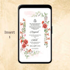 KL2101 Digital Wedding PDF Ecard - Kalash Cards