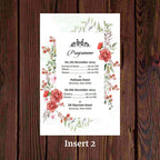 KL2101 Translucent Cover Luxury Wedding Card - Kalash Cards