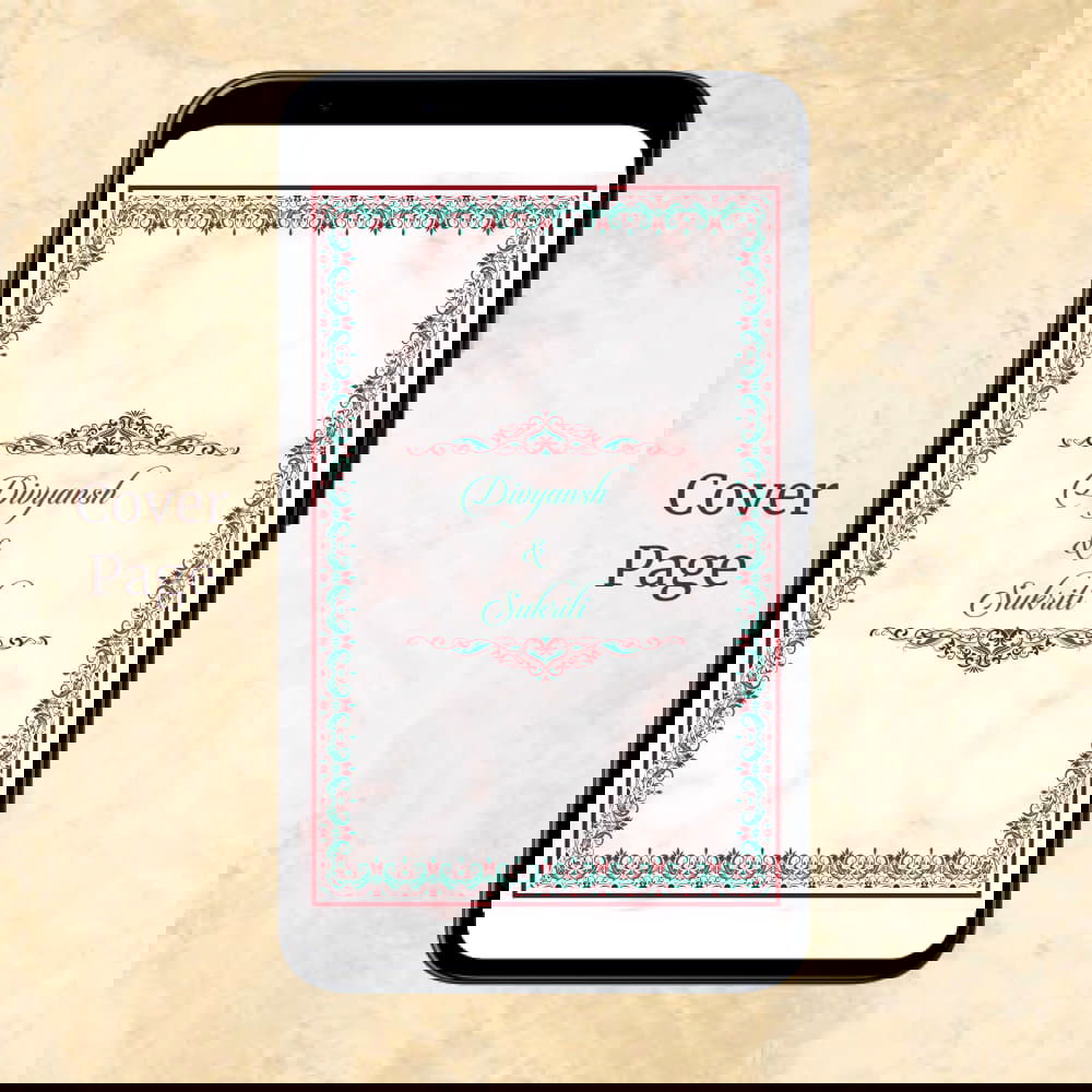 KL2102 Digital Wedding PDF Ecard - Kalash Cards