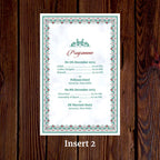 KL2102 Translucent Cover Luxury Wedding Card - Kalash Cards