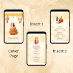 KL2105 Digital Wedding PDF Ecard - Kalash Cards