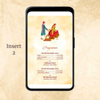 KL2105 Digital Wedding PDF Ecard - Kalash Cards