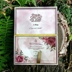 KL2106 MDF Box Type Wedding Card with 2 Thick Inserts - Kalash Cards