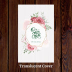 KL2106 Translucent Cover Luxury Wedding Card - Kalash Cards