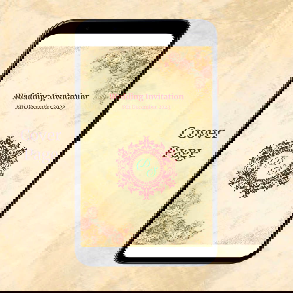 KL2117 Digital Wedding PDF Ecard - Kalash Cards