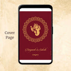 KL2123 Digital Wedding PDF Ecard - Kalash Cards