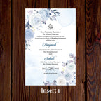 KL2126 Translucent Cover Luxury Wedding Card - Kalash Cards