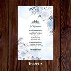 KL2126 Translucent Cover Luxury Wedding Card - Kalash Cards