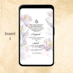 KL2127 Digital Wedding PDF Ecard - Kalash Cards