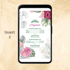 KL2128 Digital Wedding PDF Ecard - Kalash Cards