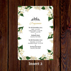 KL2129 Translucent Cover Luxury Wedding Card - Kalash Cards