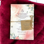 KL2137 Plantable Seed Paper Wedding Card (2 Card Inserts and Tag) - Kalash Cards