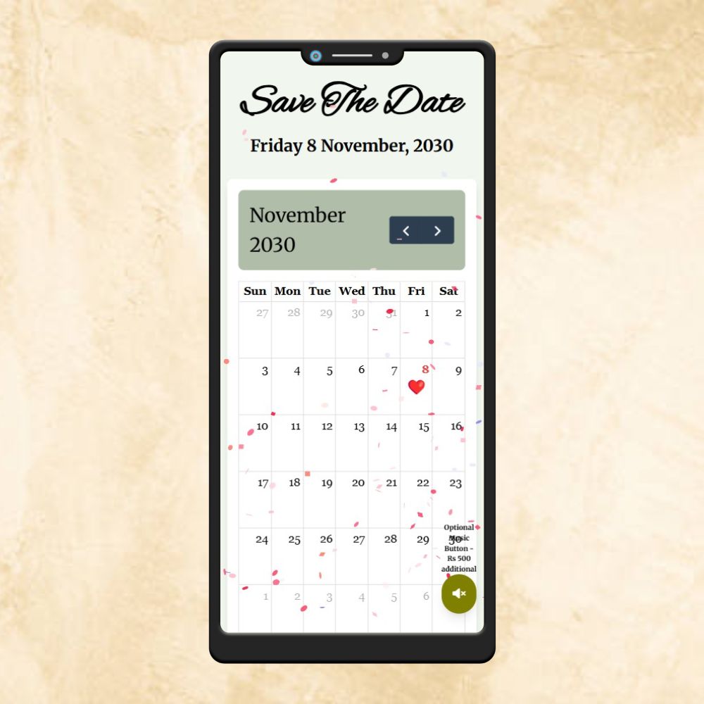 KL2 Muslim Wedding Website with Countdown, Couple Photo, Program Details, Venue Map & More-Kalash Cards