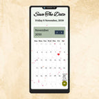 KL2 Muslim Wedding Website with Countdown, Couple Photo, Program Details, Venue Map & More-Kalash Cards