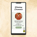 KL2 Muslim Wedding Website with Countdown, Couple Photo, Program Details, Venue Map & More-Kalash Cards