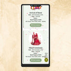 KL2 Muslim Wedding Website with Countdown, Couple Photo, Program Details, Venue Map & More-Kalash Cards