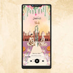 KL48 Traditional Theme Premium Muslim Video Wedding Invitation-Kalash Cards