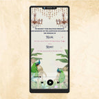 KL69Y Traditional Theme Premium Hindu Video Wedding Invitation-Kalash Cards