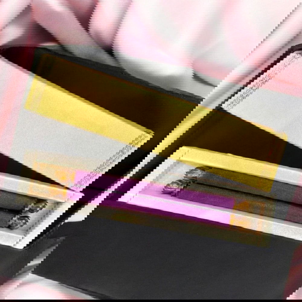 KL6 Velvet Fabric Scroll Wedding Card with Box - Kalash Cards